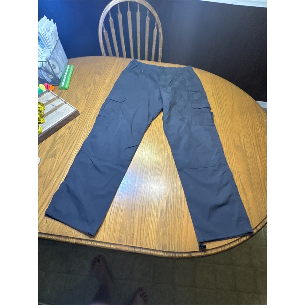 Mens 36x32 5.11 Tactical Charcoal Gray Pants  Draw String Bottom